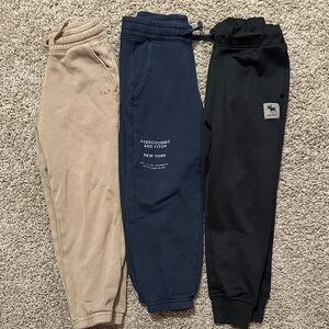 Abercrombie Kids Sweatpants - Beige, Navy, Black